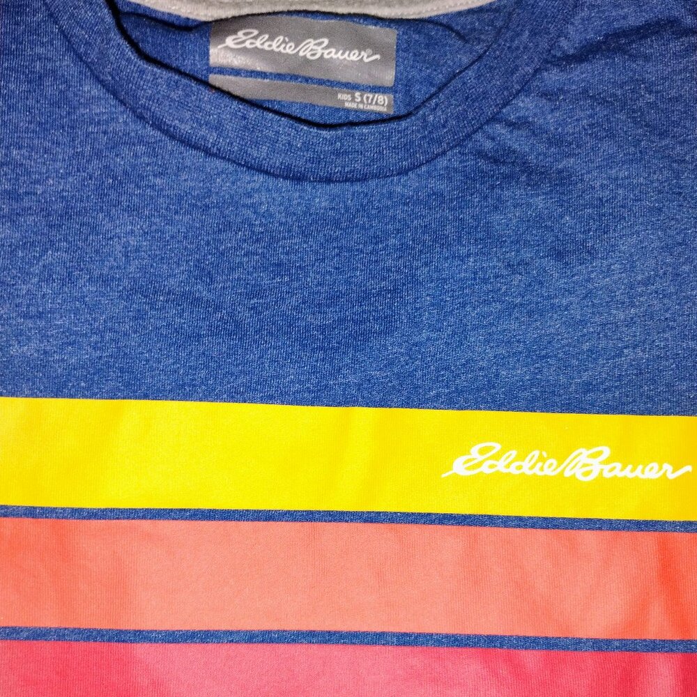 Boys Eddie Bauer stripe T shirt